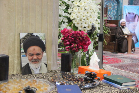 تصاویر / مراسم اربعین حجت الاسلام قوامی فیشانی با حضور نماینده ولی فقیه در استان قزوین