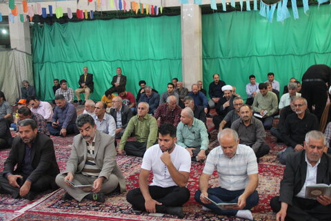 تصاویر / مراسم اربعین حجت الاسلام قوامی فیشانی با حضور نماینده ولی فقیه در استان قزوین