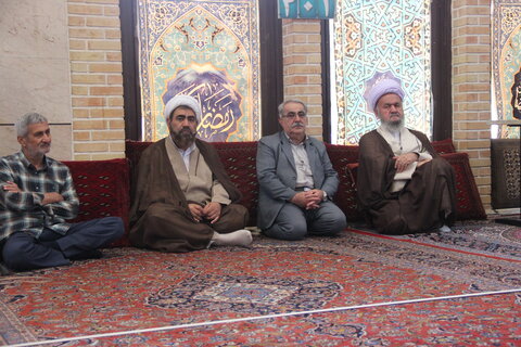 تصاویر / مراسم اربعین حجت الاسلام قوامی فیشانی با حضور نماینده ولی فقیه در استان قزوین