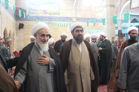 تصاویر / مراسم اربعین حجت الاسلام قوامی فیشانی با حضور نماینده ولی فقیه در استان قزوین