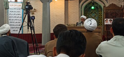 تصاویر / درس اخلاق طلاب مدارس علمیه استان قزوین