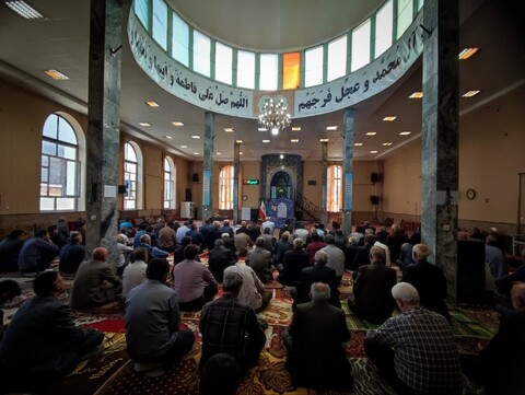 تصاویر/ اقامه نماز جمعه شهرستان چایپاره