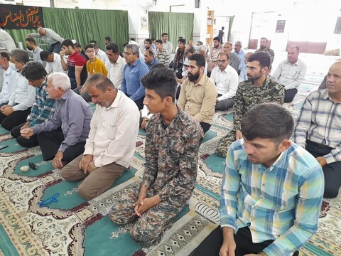 تصاویر/ آیین عبادی سیاسی نماز جمعه در آبدان