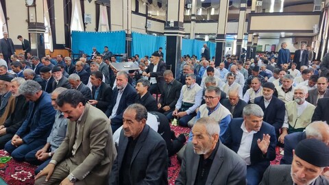 تصاویر/ اقامه نماز جمعه شهرستان چهاربرج
