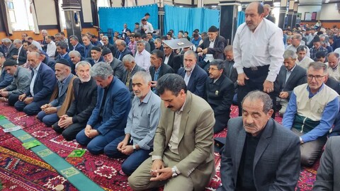 تصاویر/ اقامه نماز جمعه شهرستان چهاربرج