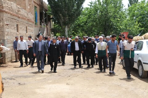 تصاویر/ حضور کاروان زیر سایه خورشید در شهرستان میاندوآب