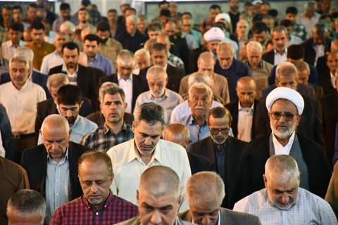 تصاویر/ اقامه نماز جمعه شهرستان خوی