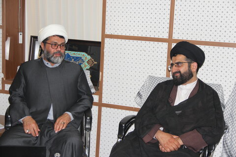 تصاویر / دیدار مدیر دفتر امور موقوفات و منابع پایدار حوزه های علمیه کشور با مدیر حوزه علمیه استان قزوین