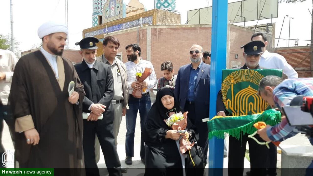 استقبال مردم دارالمؤمنین کاشان از کاروان زیر سایه خورشید + عکس