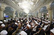 برگزاری همایش سالانه روحانیون راهنمای حج عراق در حرم مطهر علوی