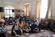 تصاویر/ نشست مدیر حوزه علمیه کردستان با  اساتید و طلاب مدرسه علمیه کامیاران