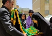 تصاویر/ استقبال مردم کردستان از پرچم رضوی (ع)