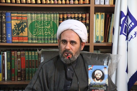 جلسه مدیران مدارس علمیه بوشهر با مسؤول دبیرخانه هماهنگی گروه‌های جهادی حوزه‌های علمیه