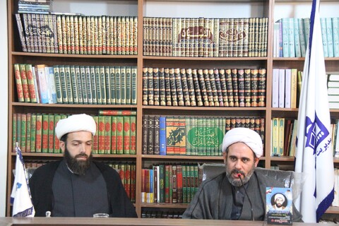 جلسه مدیران مدارس علمیه بوشهر با مسؤول دبیرخانه هماهنگی گروه‌های جهادی حوزه‌های علمیه