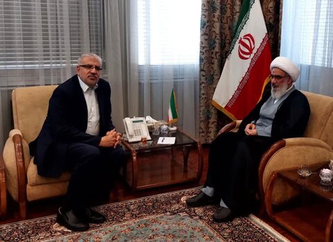 دیدار صفایی بوشهری با وزیر نفت