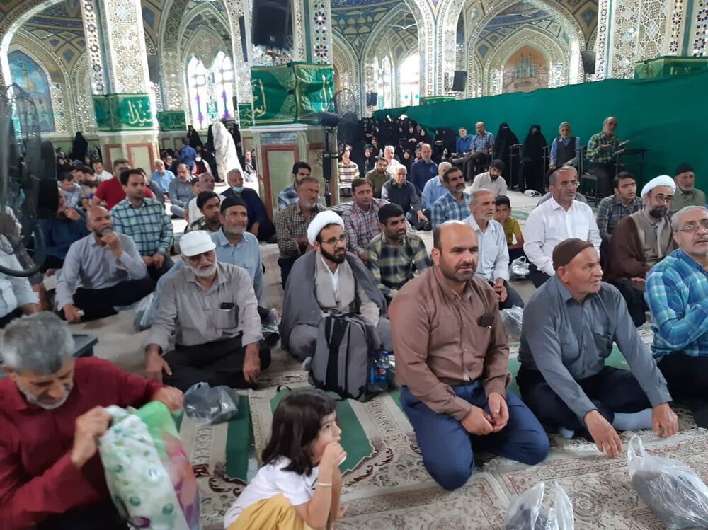 نخستین کاروان حج تمتع کاشان عازم مدینه النبی شد + عکس