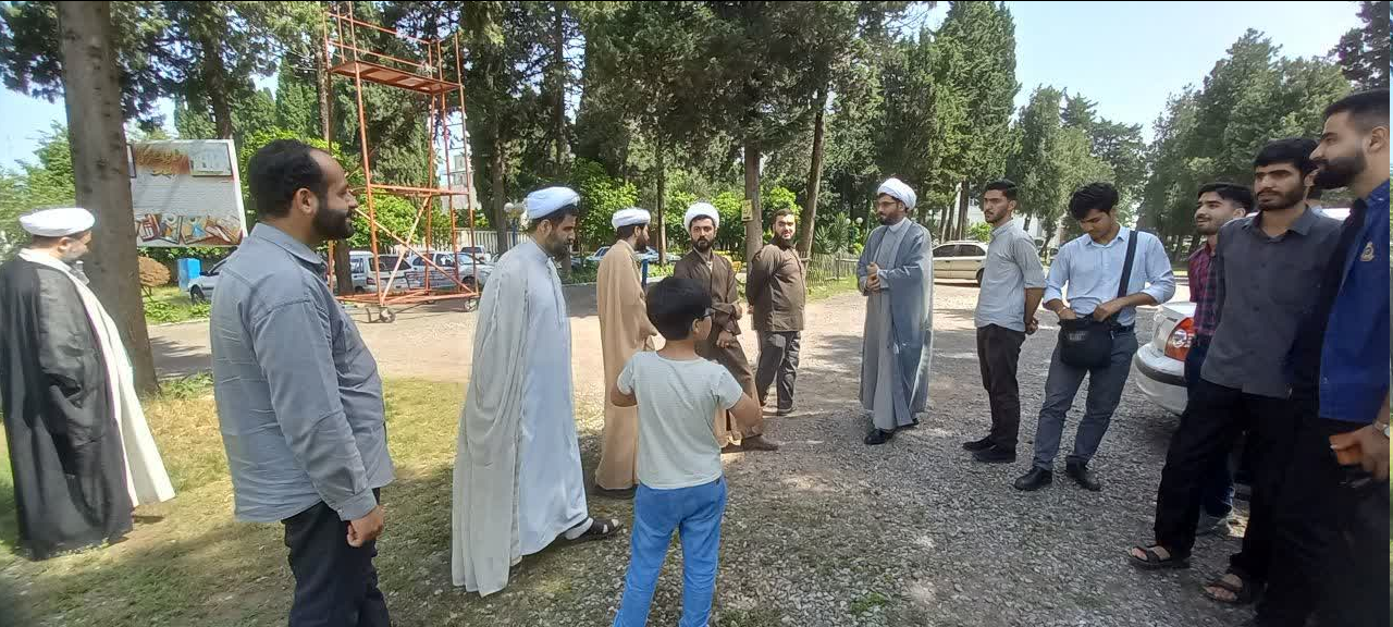 اردوی علمی تفریحی طلاب مدرسه علمیه صالح آباد رشت برگزار شد
