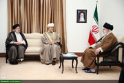 تصاویر/ عمان کے سلطان ہیثم بن طارق آل سعید نے اپنے وفد کے ہمراہ آج رہبر انقلاب اسلامی آیت اللہ العظمی خامنہ ای سے ملاقات ‏کی