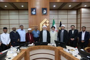 ماڈاگاسکر کے مسلمان علماء کے ایک وفد کی سربراہ جامعۃ المصطفی العالمیہ سے ملاقات