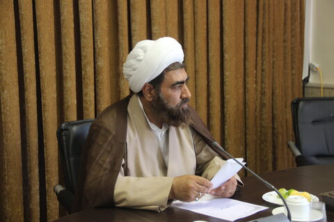 تصاویر / نشست مدیر حوزه علمیه استان قزوین با مدیران مدارس علمیه استان قزوین