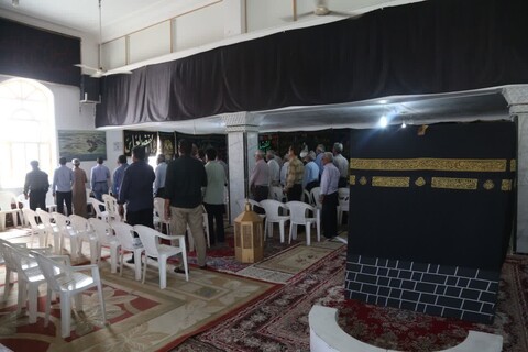 حضور خدام امام رضا(ع) در جمع حجاج جنوب استان بوشهر