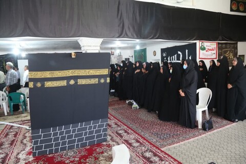 حضور خدام امام رضا(ع) در جمع حجاج جنوب استان بوشهر