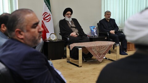 دیدار معاون اجرایی رئیس‌جمهور و سرپرست نهاد ریاست جمهوری با نماینده ولی‌فقیه در استان البرز