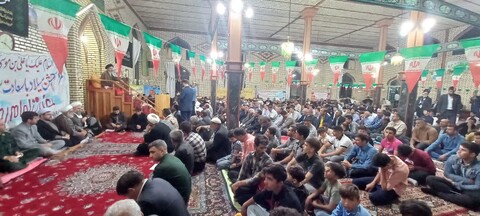 تصاویر/ جشن شب ولادت امام رضا علیه السلام در شهر محمدیار