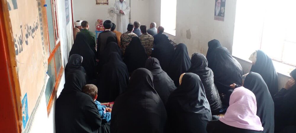 تجلیل از از بانوان محجبه شهر پاتاوه