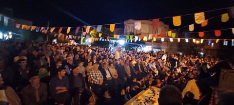 تصاویر/ اجتماع بزرگ امام رضایی ها در روستای بدل آباد خوی