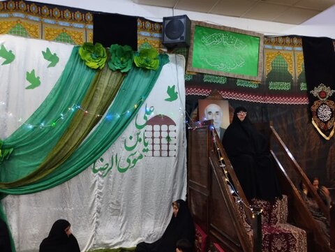 تصاویر/ جشن میلاد امام رضا علیه السلام در حسینیه روستای جائینک تنگستان
