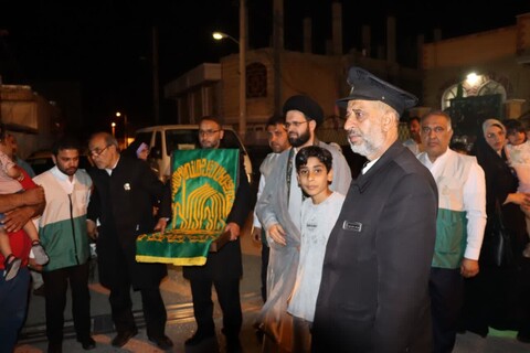 جشن میلاد امام رضا(ع) در روستای سربست استان بوشهر
