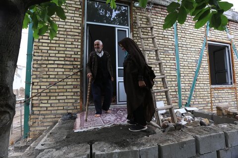 تصاویر/ بازسازی مناطق زلزله‌زده شهرستان خوی