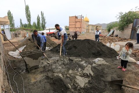 تصاویر/ بازسازی مناطق زلزله‌زده شهرستان خوی