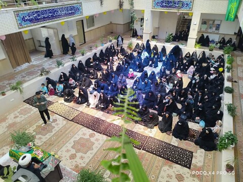 تصاویر/ جشن ولادت امام رضا (ع) در مدرسه علمیه ریحانة الرسول ارومیه