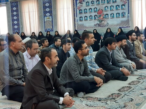 تصاویر: مراسم بزرگداشت امام راحل در دادگستری کاشان