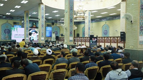 مراسم سی و چهارمین سالگرد ارتحال ملکوتی امام خمینی (ره) در کرج برگزار شد