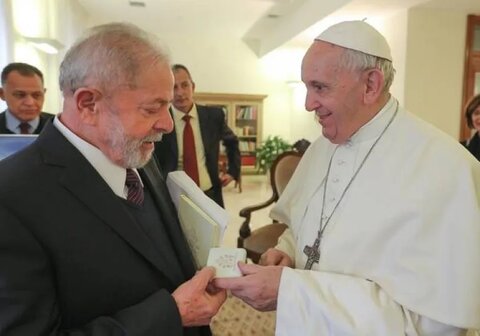 دعوت رئیس جمهور برزیل از پاپ