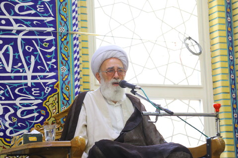 تصاویر / مراسم اربعین ارتحال مرحوم آیت الله موسوی تهرانی