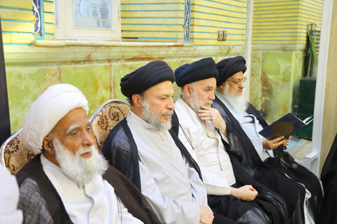 تصاویر / مراسم اربعین ارتحال مرحوم آیت الله موسوی تهرانی