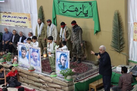 تصاویر/ یادواره 27 شهید روستای آزران کاشان همراه با سالگردارتحال امام خمینی (ره)