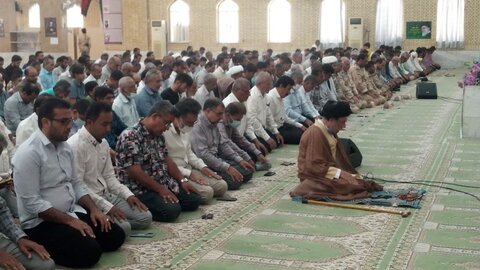 تصاویر/ نمازجمعه در بندر دیّر
