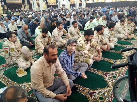 تصاویر/ نمازجمعه بوشهر از قاب دوربین