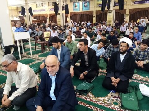 تصاویر/ نمازجمعه بوشهر از قاب دوربین