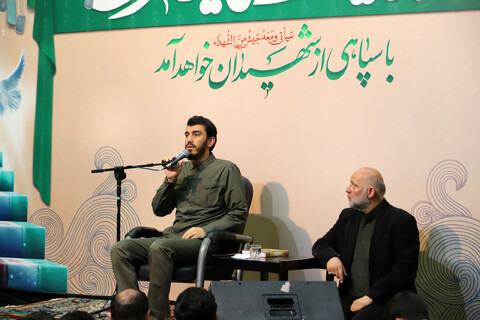 تصاویر /  مراسم گرامیداشت ارتحال امام خمینی(ره) و اولین سالگرد سرادر شهید حاج محسن سرابی