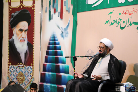 تصاویر /  مراسم گرامیداشت ارتحال امام خمینی(ره) و اولین سالگرد سرادر شهید حاج محسن سرابی