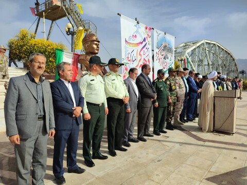 تصاویر | ورود کاروان خدام حرم مطهر رضوی به شهرستان جلفا
