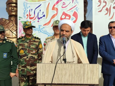 تصاویر | ورود کاروان خدام حرم مطهر رضوی به شهرستان جلفا