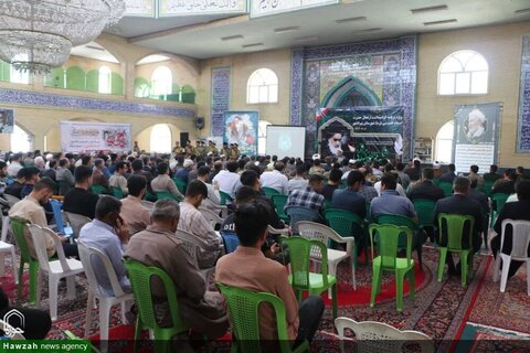 بالصور/ إقامة مراسيم الذكرى الرابع والثلاثين من رحيل الإمام الخميني(ره) في مختلف مدن إيران