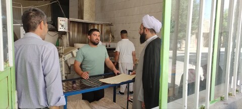 تصاویر/ بازدید سرزده امام جمعه لیلان از نانوایی های سطح شهر